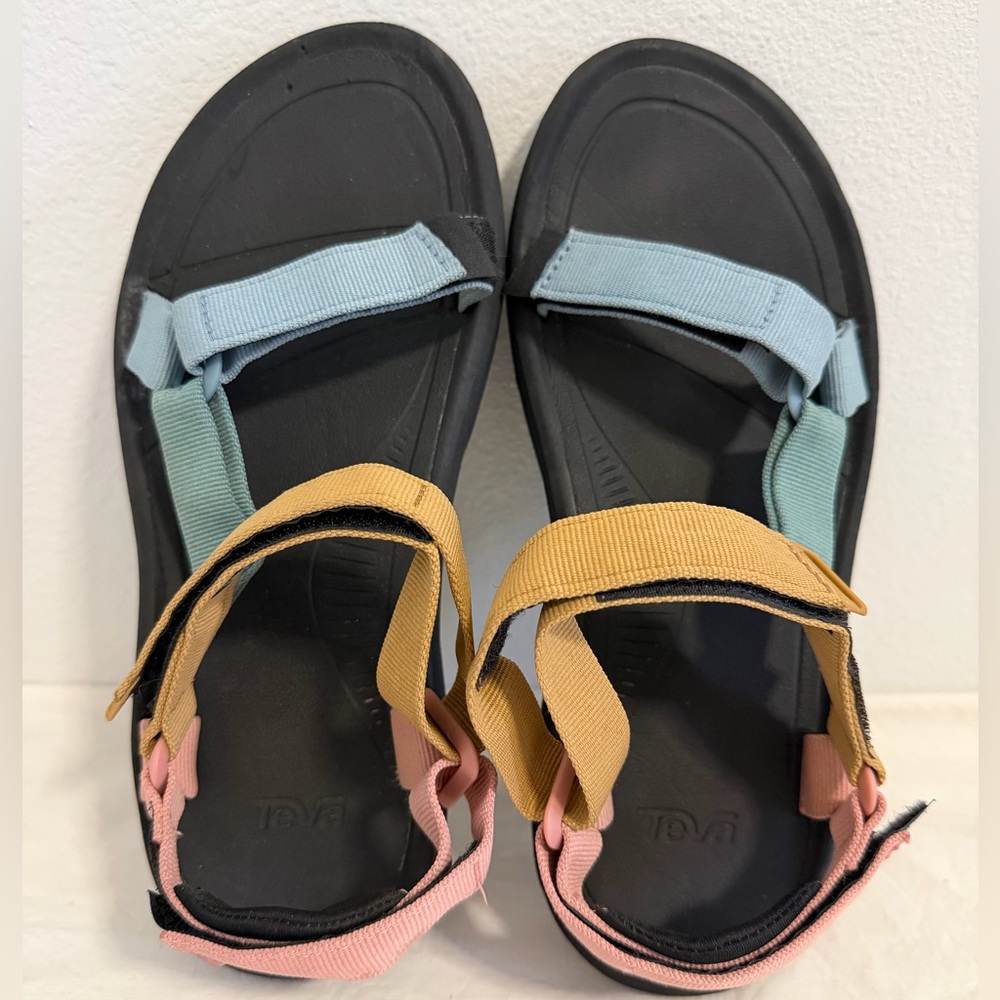 Teva Hurricane Strappy Hiking sandals multi color size 10 - Picture 8 of 9